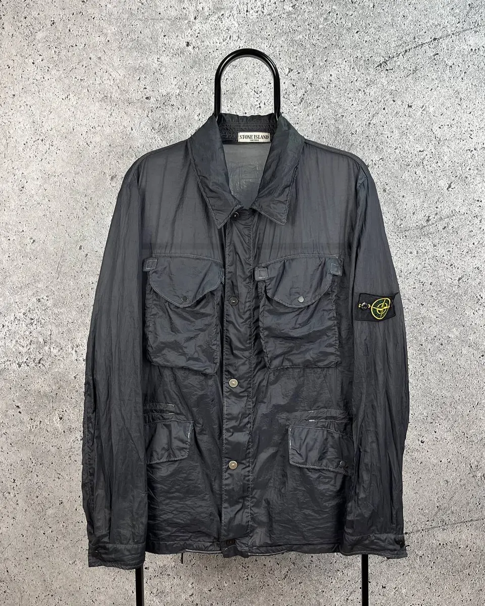 Ветровка Stone Island Nylon Navy Light Tactical Cargo — фото 1